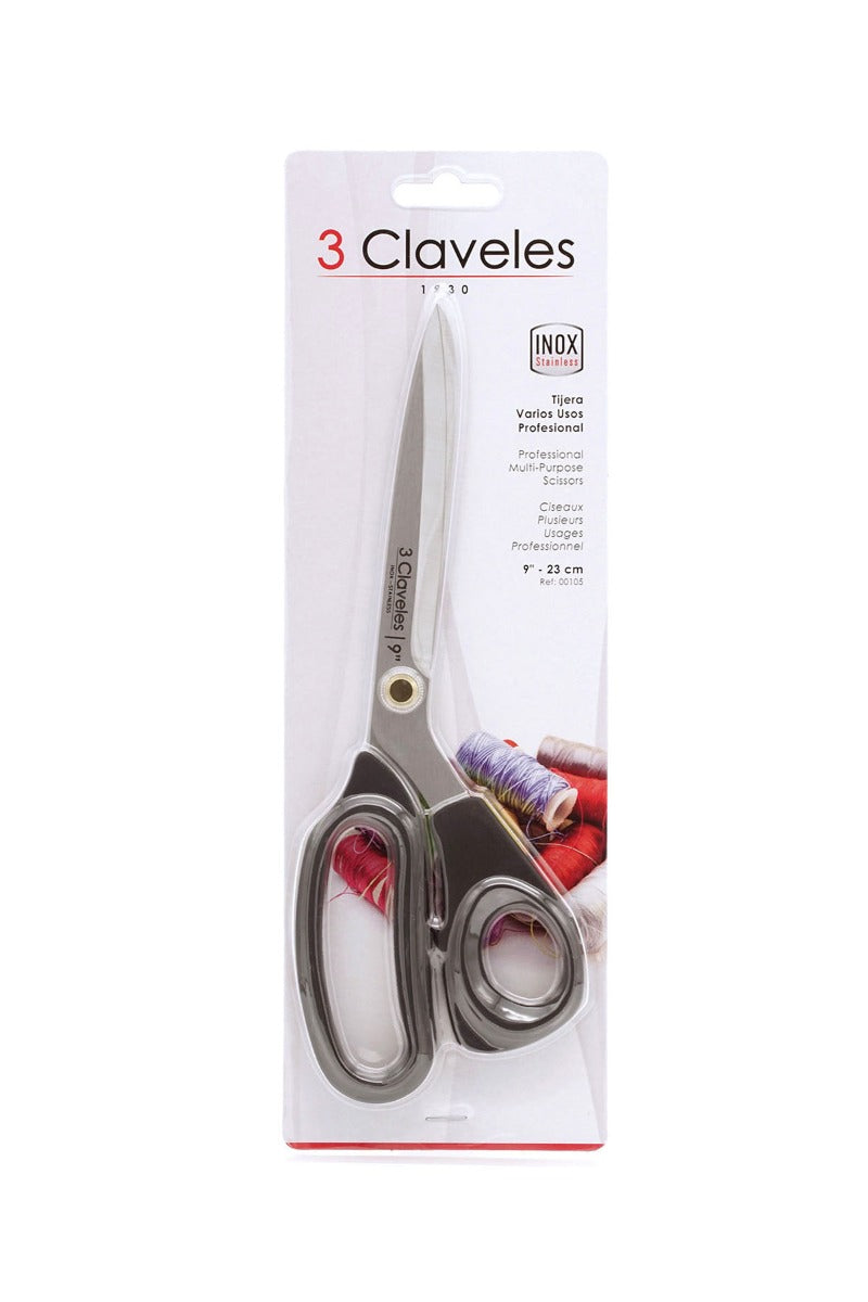 Tijeras Varios Usos Profesional 23 cm 3 Claveles - Ribes y Casals