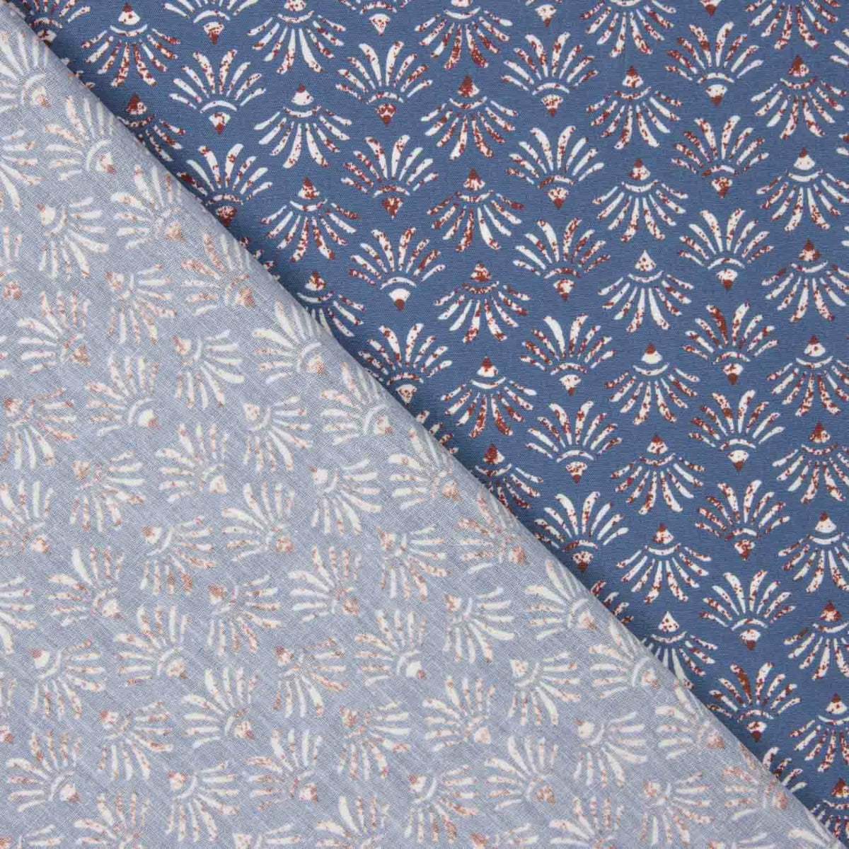 Popeline Damasco Floral - Ribes y Casals