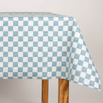 Toalha de Mesa Resinada Antimanchas Xadrez Azul - Ribes y Casals