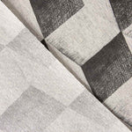 Toalha de Mesa Resinada Antimanchas Cubo Maxi Cinza - Ribes y Casals