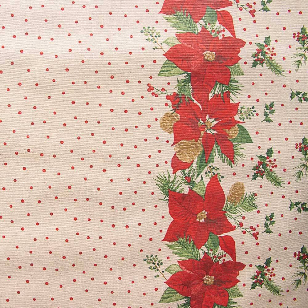 Toalha de Mesa Resinada Antimanchas Bolinhas Grinalda - Ribes y Casals