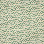 Algodão Percale estampado – Flores verdes e amarelas - Ribes y Casals