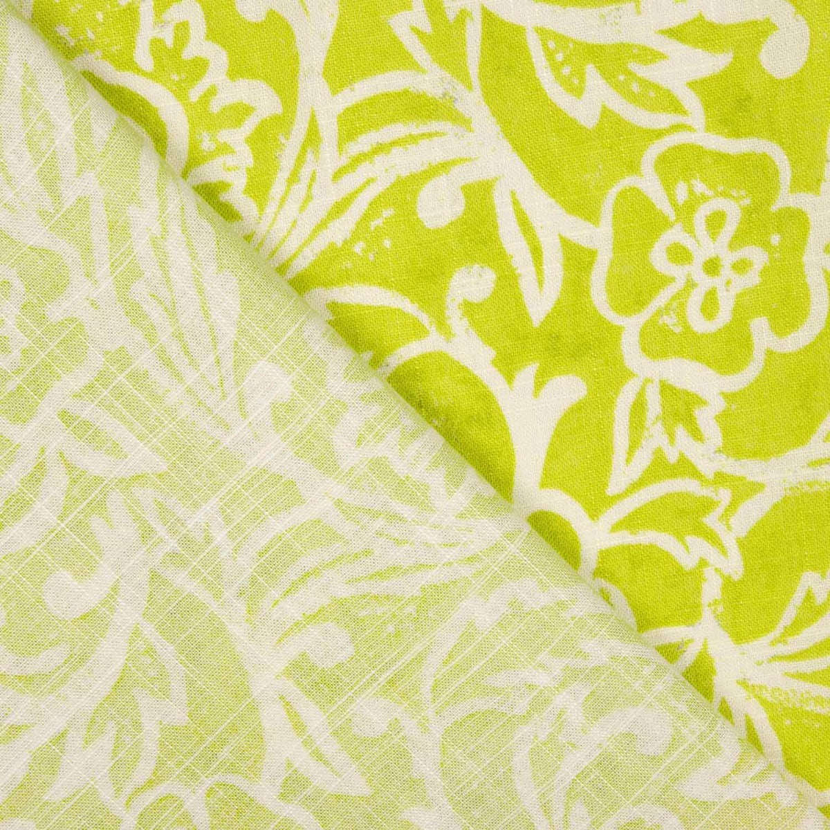 Retal Semihilo de Viscosa Jardín Cítrico 180x140 cms - Ribes y Casals