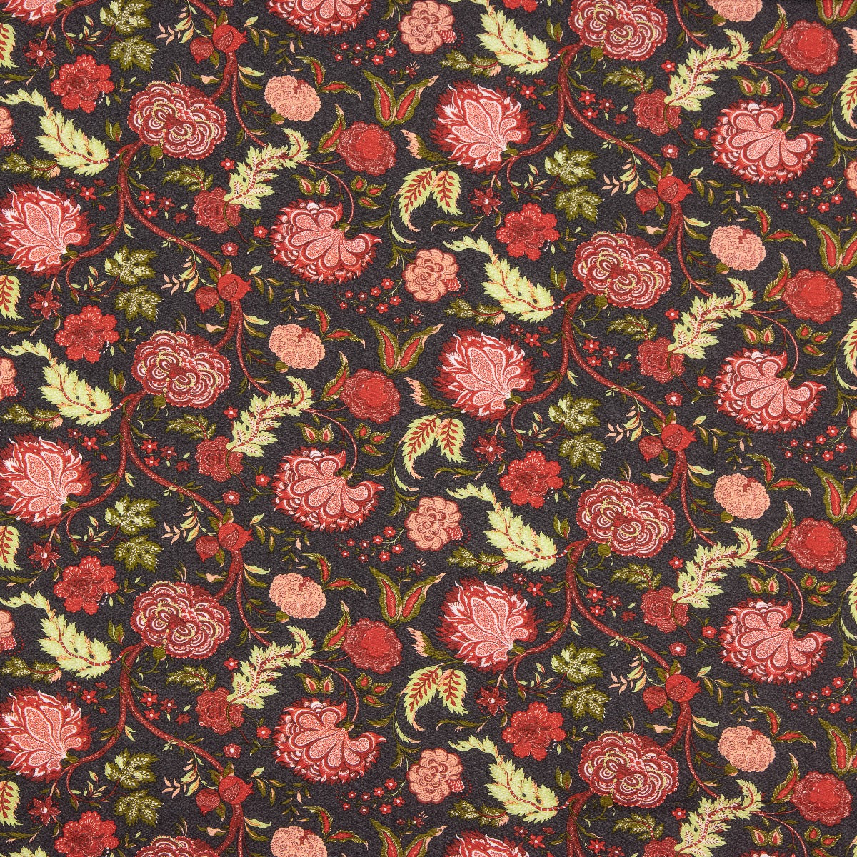 Viscose Estampada Joispur preto - Ribes y Casals