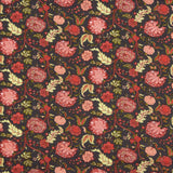 Viscose Estampada Joispur preto - Ribes y Casals