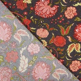 Viscose Estampada Joispur preto - Ribes y Casals