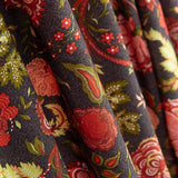 Viscose Estampada Joispur preto - Ribes y Casals