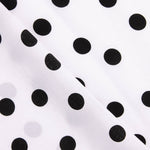 Koshibo Lunares 15 mm Branco-Preto - Ribes y Casals