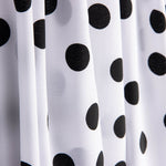 Koshibo Lunares 15 mm Branco-Preto - Ribes y Casals