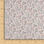 Viyela Algodão Florzinhas Remix Azuis - Ribes y Casals