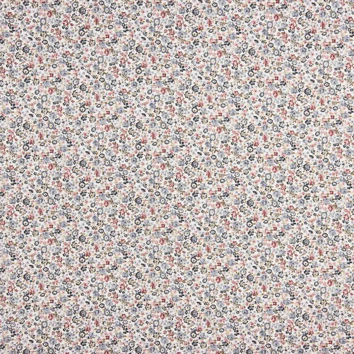 Viyela Algodão Florzinhas Remix Azuis - Ribes y Casals