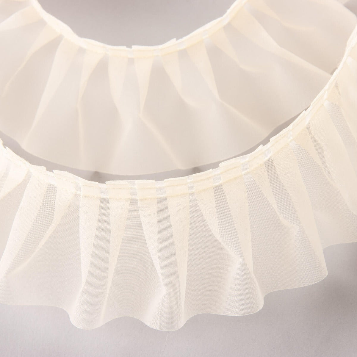 Fita Plissada 6 cm Cru - Ribes y Casals