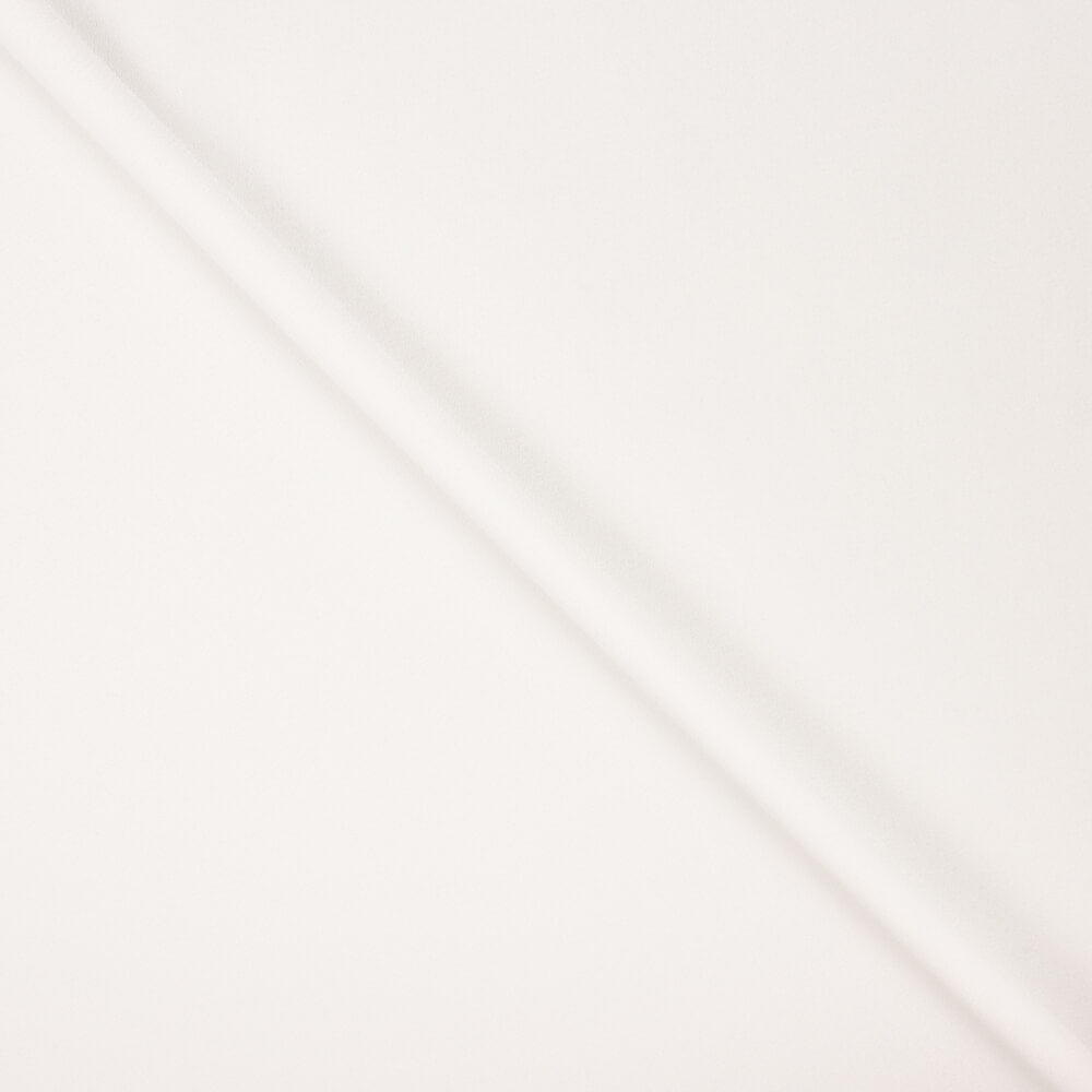 Georgette Poliéster Gala Branco Natural - Ribes y Casals