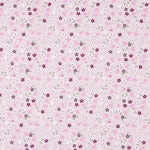 Popeline de Algodão Flores Linda Rosa - Ribes y Casals