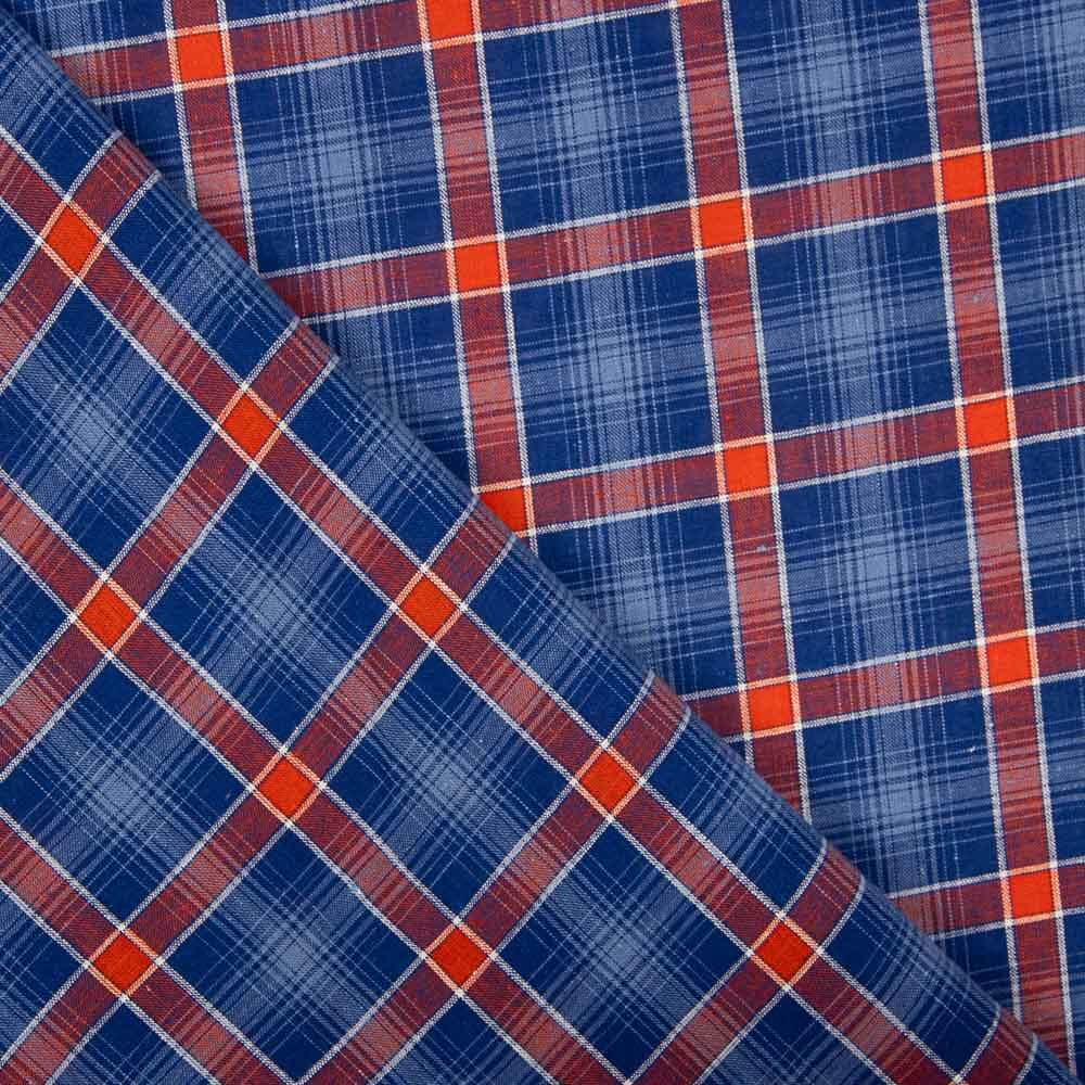 Popline para Camisa Xadrez Texas - Ribes y Casals