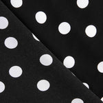 Koshibo Lunares 15 mm Preto-Branco - Ribes y Casals