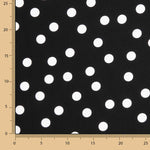 Koshibo Lunares 15 mm Preto-Branco - Ribes y Casals