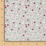 Popeline de Algodão Flores Linda Kaky - Ribes y Casals