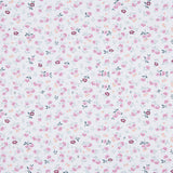 Popeline de Algodão Flores Nerea Azul Claro - Ribes y Casals