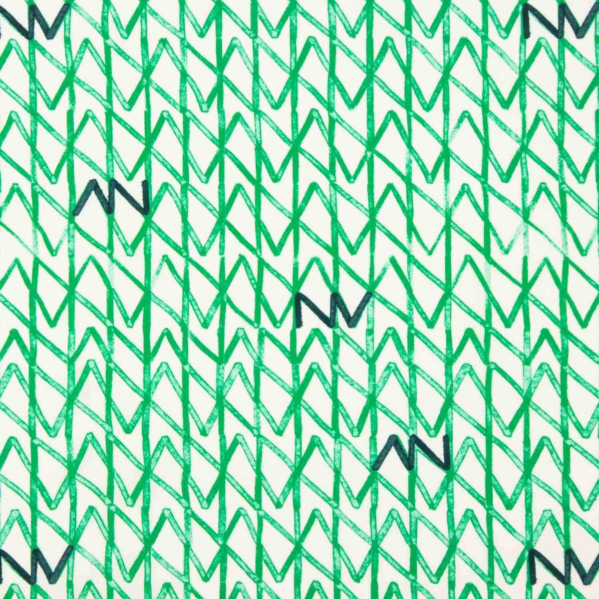 Crepe Viscose Gráfico Esmeralda - Ribes y Casals
