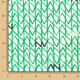 Crepe Viscose Gráfico Esmeralda - Ribes y Casals