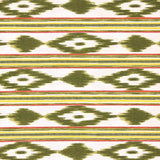 Tecido Estampa Maiorquina Tricolor Verde - Ribes y Casals