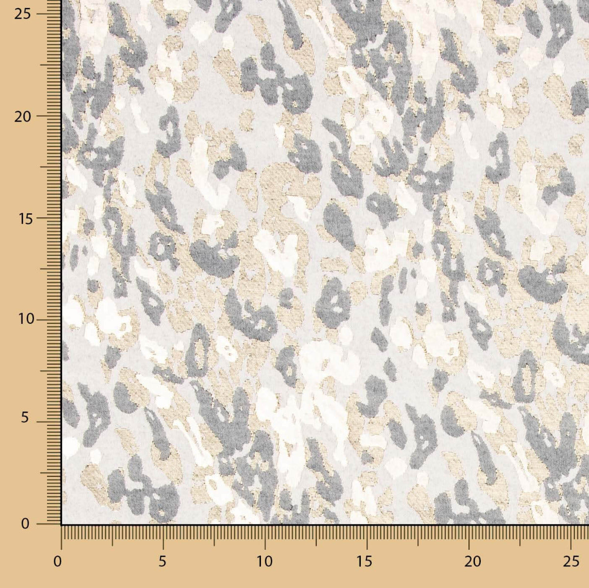 Brocado Salpicado Branco Ouro Prata - Ribes y Casals