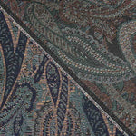 Brocado Caxemira Azul Coral - Ribes y Casals