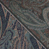 Brocado Caxemira Azul Coral - Ribes y Casals