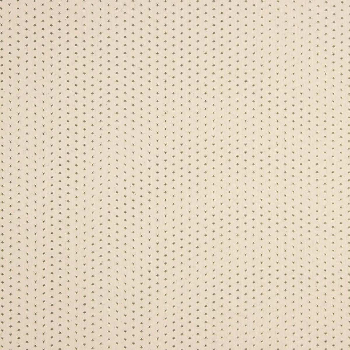 Popeline Estampado Estrelas Verde-Cru - Ribes y Casals