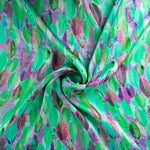Cetim de Seda Estampado Kahului - Ribes y Casals