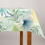 Toalha de Mesa Resinada Anti-Manchas Palmeiras Água - Ribes y Casals