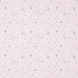 Popeline de Algodão Flores Sara Rosa - Ribes y Casals