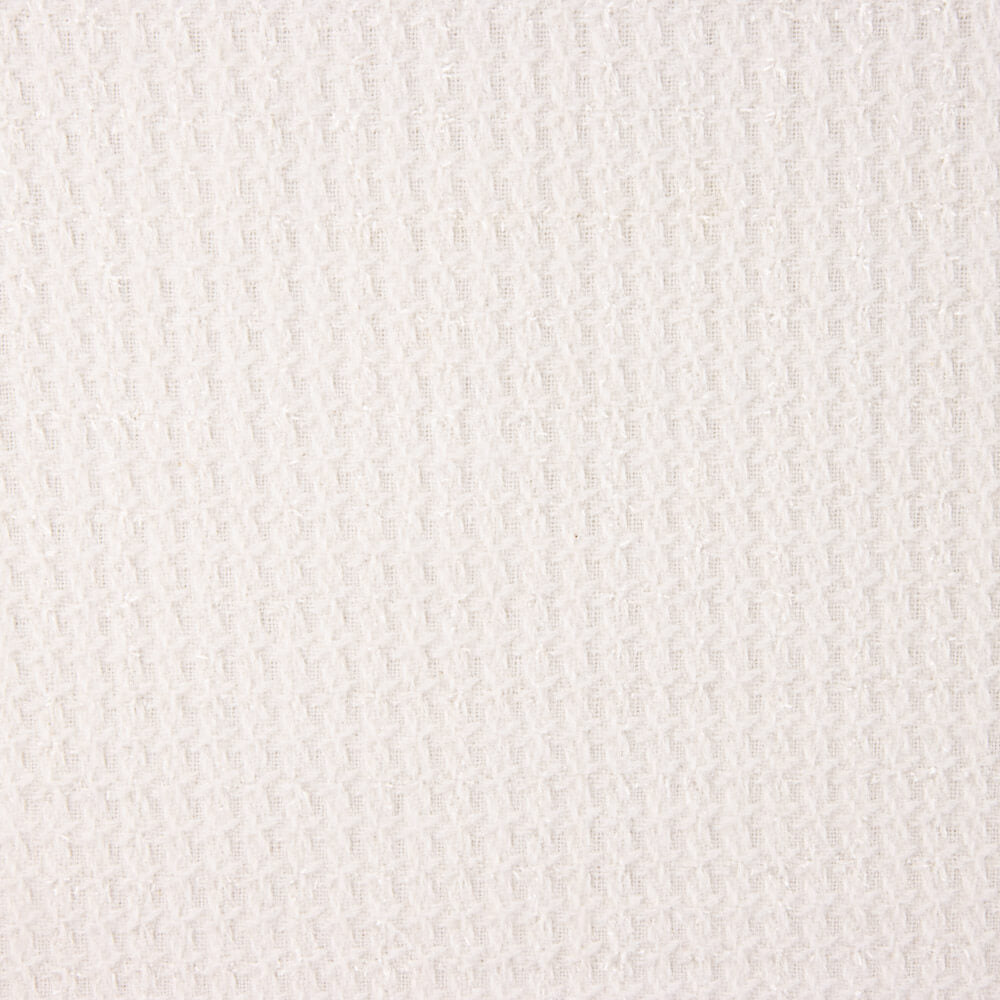 Chanel Lurex Xadrez Branco Natural - Ribes y Casals