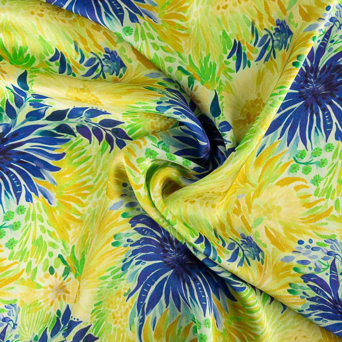 Satén Seda Estampado Waipahu - Ribes y Casals