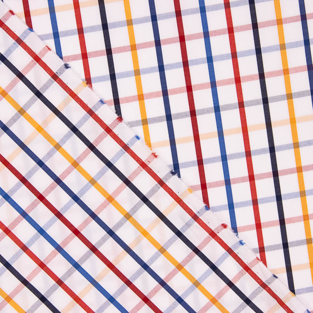 Popline para Camisa Xadrez Austin - Ribes y Casals