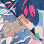 Crepe Viscose Selva Azul - Ribes y Casals