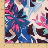 Crepe Viscose Selva Azul - Ribes y Casals