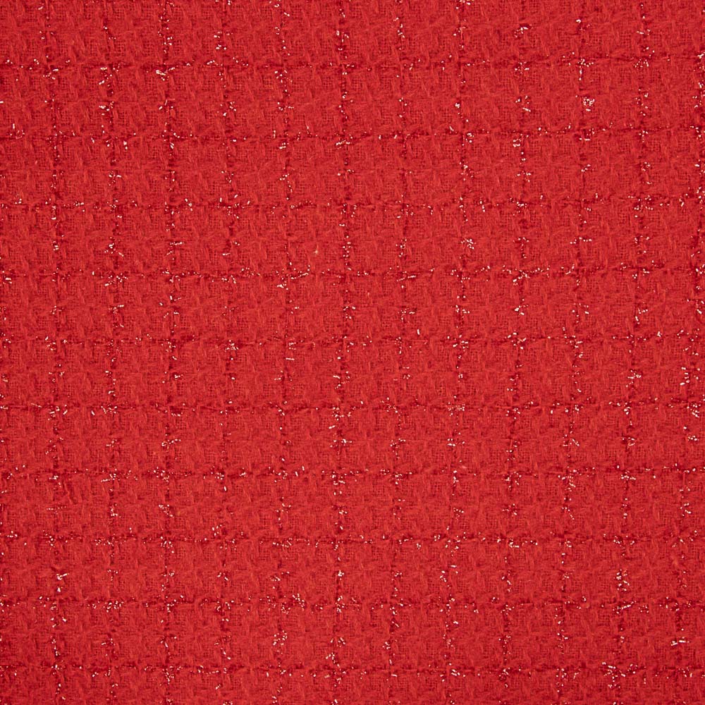 Chanel Lurex Xadrez Vermelho - Ribes y Casals