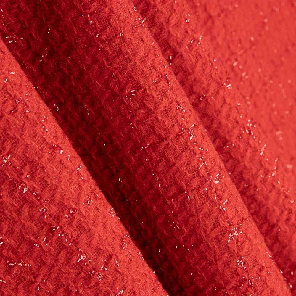 Chanel Lurex Xadrez Vermelho - Ribes y Casals