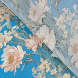 Retal Satén Seda Estampado Kaneohe 50x140 cm - Ribes y Casals