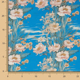 Retal Satén Seda Estampado Kaneohe 50x140 cm - Ribes y Casals