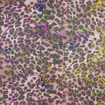 Rede Elástica Laminada Leopardo Rosa - Ribes y Casals