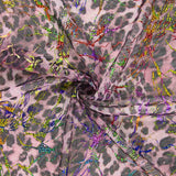 Rede Elástica Laminada Leopardo Rosa - Ribes y Casals