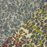 Rede Elástica Laminada Leopardo Cáqui - Ribes y Casals