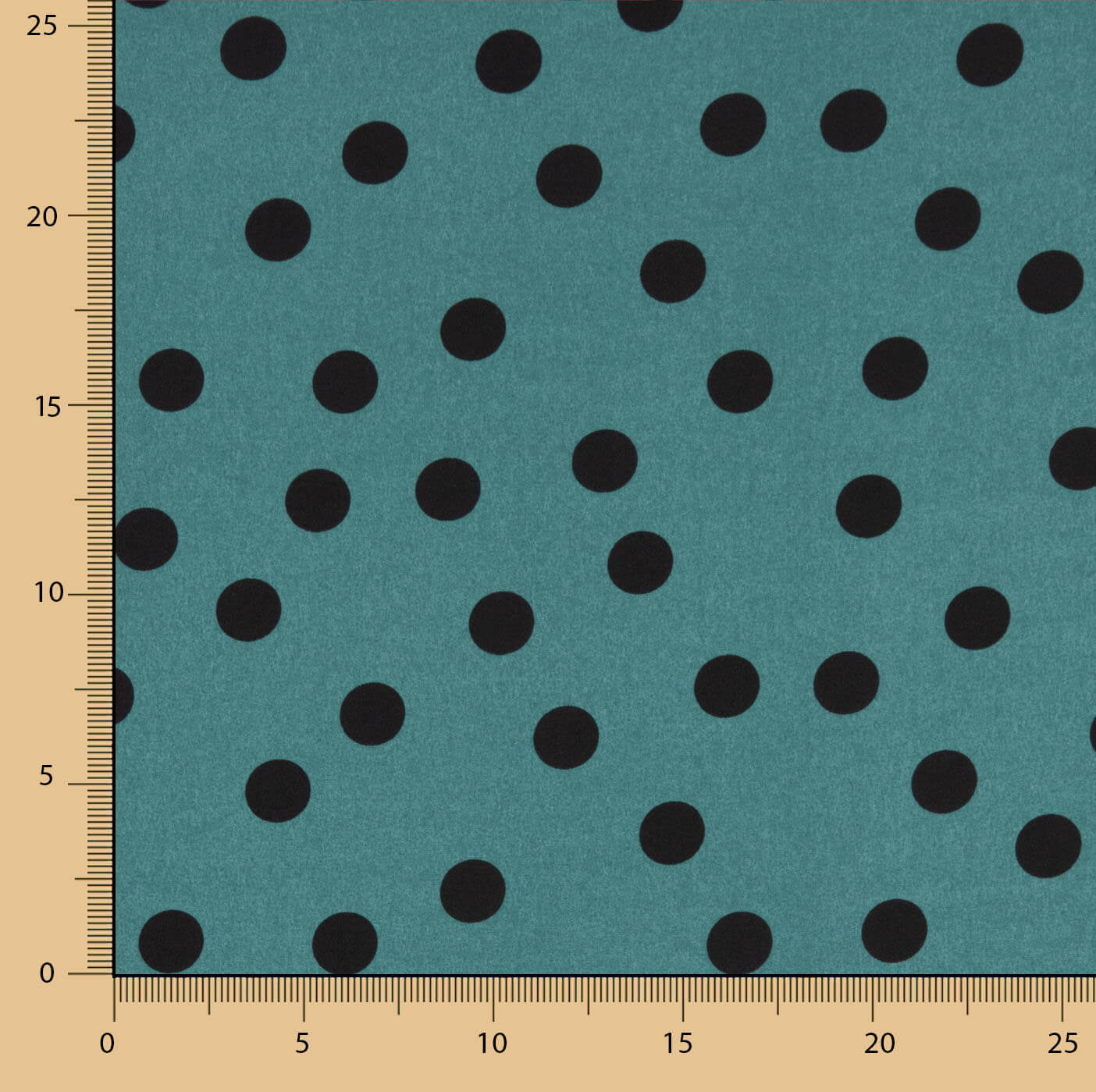 Koshibo Lunares 7 mm Delavé Petróleo - Ribes y Casals
