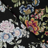Xaile Koshibo estampado preto - Ribes y Casals
