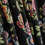Xaile Koshibo estampado preto - Ribes y Casals