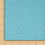 Popeline de Algodão Rania Azul - Ribes y Casals