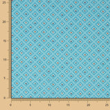 Popeline de Algodão Rania Azul - Ribes y Casals